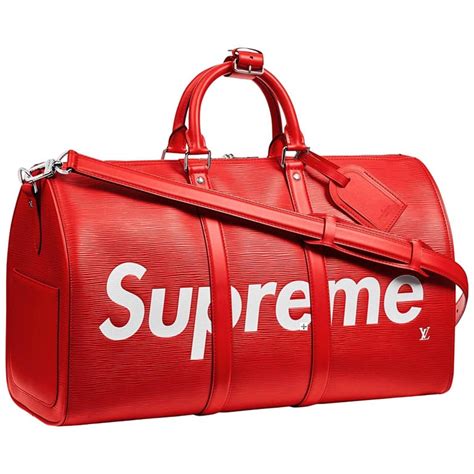 louis vuitton x supreme duffle bag price